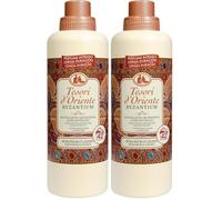 Tesori d'Oriente, Perfumador y Suavizante Líquido Aromático Concentrado Byzantium, Aroma Intenso de Rosa Negra y Ládano, Microcápsulas para Fragancia Duradera, Facilita el Planchado, 42 Lavados, 760ml
