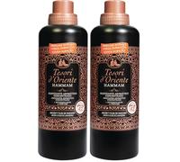 Tesori d'Oriente, Perfumador y Suavizante Líquido Concentrado para Lavadora Hammam, Aroma de Argán y Flor de Naranjo, Microcápsulas para Fragancia Duradera, Facilita el Planchado, 42 Lavados, 760ml