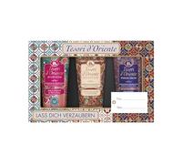 Tesori d'Oriente Set de regalo | 3 duchas Ayurveda, sueño persa y bizantio | Set de regalo aromático para un ritual de bienestar para cuerpo y sentidos.