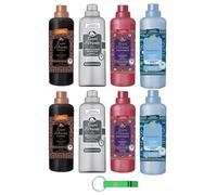 Tesori d'Oriente - Suavizante líquido para tejidos (8 x 760 ml, incluye llavero Beni Culinari gratuito)