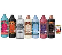 Tesori d'Oriente Suavizante Set 7 x 760 ml diferentes aromas detergente concentrado aromático 38 lavados por botella para ropa perfumada + Polpa italiana Gourmet