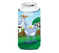 ""Tesoros de Caroline APH7634TBC Billy The Goat Tall Boy Koozie Hugger Multicolor""""