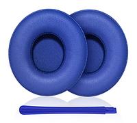 TesRank Almohadillas Beats Solo 3 & Solo 2, Repuesto Espuma para Auriculares Beats Solo 3 & Solo 2 Almohadilla Reemplazo -Azul