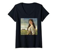 Tess Homenaje de Tess de los d'Urbervilles (Thomas Hardy) Camiseta Cuello V
