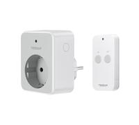 TESSAN Enchufe con Mando a Distancia Inalámbrico 3600W | Enchufe Mando a Distancia, Rango de operación 30,5M con Control Remoto Magnético, Programable