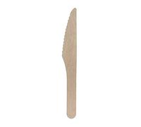 Tessera Bio Products QA122BUW - Cuchillo para madera, 16 cm de longitud, 100 unidades