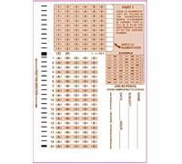 TEST-2020 (paquete de 100 hojas) Formularios de prueba compatibles 2020-C