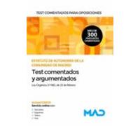 Test Comentados Para Oposiciones Del Estatuto De Autonomia De La Comun