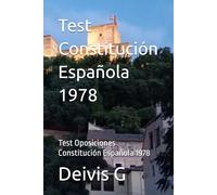 Test Constitución Española 1978: Test Oposiciones Constitución Española 1978