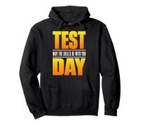 Test Day May The Skills Be with You Exam Day Student Teacher Sudadera con Capucha