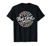 Test Day Rock The Test 3er Grado Maestro Prueba Día Niños Camiseta