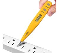 Test de voltaje, Electric Current Tester Screwdriver, 2 en 1 Circuit Detector Pen Tool for Automotive Repair, Portable Electrical Power Checker High Torque Handle Maintenance Work