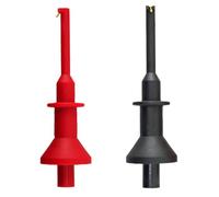 Test Hook Clip - 66 Mm Umper Wires 10pcs Hook Clip With Thread Interface Pins USB Cable For Logic Analyzer Test Electronic Experiment, Soft Cable Wires For Multimeter Electrical Testing