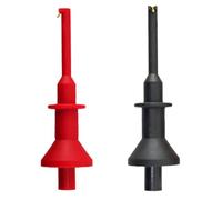 Test Hook Clip - ABS Professional Flexible 1pc | Multimeter Test Hook Clip, Spring Grabber Probe Accessory, Electronic Component Testing Clips, Large Spring HookTest Lead Tool | Electronics Repair