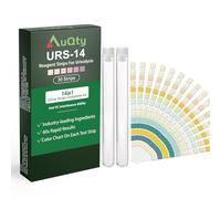 Test Orina 14 en 1 - Kit de Análisis de Orina de Tiras Para Medir Leucocitos, Glucosa, Cetonas, Bilirrubina, Ph, Proteína, Nitrito, Gravedad Específica, Urobilinógeno, Microalbúmina, 30 Piezas
