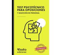 Test Psicotécnico para Oposiciones y Selección de Personal (SIN COLECCION)