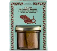 Testa Filetes de Atún Rojo en Aceite de Oliva Virgen Extra "Sicilia IGP" Bio - 165 g Testa