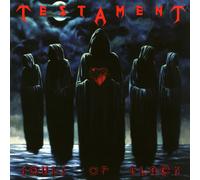 Testament - Souls of Black Sleeve Red Black Splatter