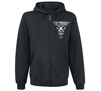 Testament The Legacy Hombre Capucha con Cremallera Negro M
