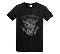 Testament True American Hate Thrash Metal Band Rock Fan Merch Unisex 100% Cotton Short-Sleeve T-Shirts Black XXXL