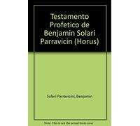 TESTAMENTO PROFETICO,EL (Horus)