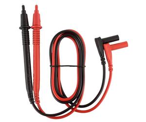 Testboy Juego de cables de medición CAT III para multímetros y pinzas amperimétricas (kit de cables de medición CAT III de alta calidad para multímetros y pinzas amperimétricas)