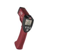 Testboy TV 328 detector de moho, dispositivo de determinación del punto de rocío (medición de la humedad relativa, anillo láser, emisividad ajustable, indicador del punto de rocío), rojo/negro