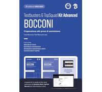Testbusters. Bocconi. Kit advanced. Con simulazioni commentate online, Question Bank TopTest