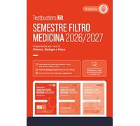 Testbusters. Kit semestre filtro 2026/2027. Con software di simulazione