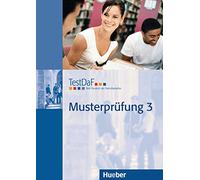 TESTDAF Musterprüfung 3 – Cuadernillo con CD de audio – Vol. 3 – Exámenes – Hueber