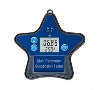 Tester Calidad Agua 9 en 1 Flotante Piscina App | Mide 9 parámetros: pH, ORP, salinidad, gravedad específica, para cf, temperatura; para control total piscina