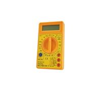 Tester digital de voltaje, corriente y continuidad: mediciones precisas para verificar circuitos eléctricos y solucionar averías.