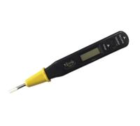 Tester digital - dispositivo de medición 122 mm, voltaje AC 12-250V y DC 6-36V, ideal para comprobar circuitos eléctricos y componentes.