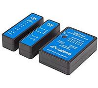 TESTER PARA CABLEADO LANBERG NT-0404 UNIDAD REMOTA 2*ADAPTADORES BNC ADAPTADOR BNC MACHO/MACHO 3*ADAPTADORES RJ45-RJ11