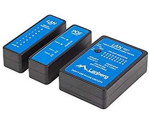 TESTER PARA CABLEADO LANBERG NT-0404 UNIDAD REMOTA 2*ADAPTADORES BNC ADAPTADOR BNC MACHO/MACHO 3*ADAPTADORES RJ45-RJ11
