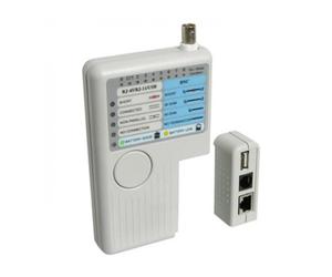 Tester probador de cables wp rj11 - rj12 - rj45 - bcn - usb (WPC-TST-002)