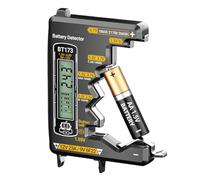 Testeur De Piles Ménager - Détecteur De Tension Précis | Outil De Diagnostic Pour Piles D/C/AA/AAA/N/9V/Bouton/3.7V, Convient Télécommandes Jouets Appareils, Ménagers Extérieur Automobile Électricité