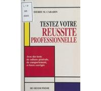 Testez Votre Réussite Professionnelle (ebook)