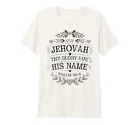 Testigo de Jehová 2025 Año Texto Dale Gloria a Jehová JW ORG JW Camiseta Premium