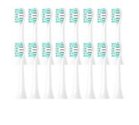 Testine Di Ricambio Con Setole Morbide, Compatible Per PHILIPS HX6011 HX6021 HX6030 HX6053, Pulizia Delicata Per Igiene Orale Quotidiana(PHILIPS-16pcs)