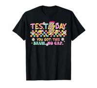 Testing Day Bruh It's Test Day You Got This Teacher No Cap Camiseta