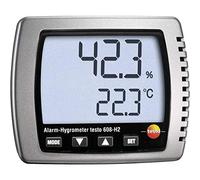 Testo 608-H2 Alarma Higrómetro, La Humedad/Punto De Rocío/Temperatura Instrumento De Medición Con Led De Alarma, Incluyendo Kal