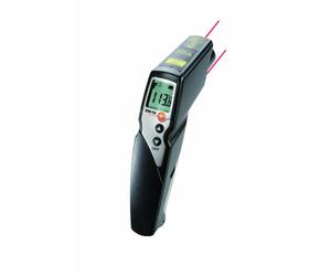 Testo Conjunto 830-T4, Termómetro De Infrarrojos Con El Caso De Cuero, Incluyendo Sonda De Superficie Ligamento Cruzado (