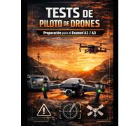 TESTS DE PILOTO DE DRONES: Preparación Completa para el Examen A1/A3