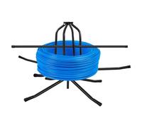 TESUGN Enrollador de tubos para calefacción por suelo radiante, enrollador para cables, enrollador de tubos, calefacción por suelo radiante, dispensador de bobinas de silbato, dispositivo de enrollado