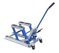 TESUGN Plataforma elevadora de motocicleta, 680 kg, hidráulica, caballete de montaje para motocicleta, ATV, quad, hidráulico, plataforma elevadora de motocicleta, soporte de montaje, plataforma