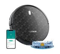 Tesvor Robot Aspirador y fregasuelos M1 Pro Potencia 4000 Pa SUPERPOTENTE, inalámbrico con Mapa de habitación, batería Gran Capacidad 5200 mAh, optimizado, con aplicación para Alexa/Google