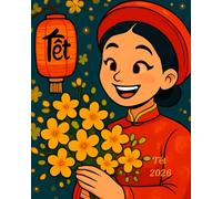 Tet 2026: Lunar New Year (Tet) coloring Book
