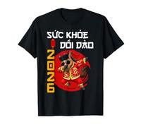 Tet Decoration 2026 Año Nuevo Lunar Vietnamita Caballo Año Camiseta