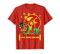 Tet Decoration 2026 Año Nuevo Lunar Vietnamita Caballo Año Camiseta